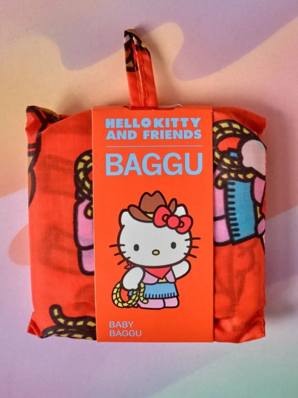 NWT Baby Baggu - Hello Kitty Western